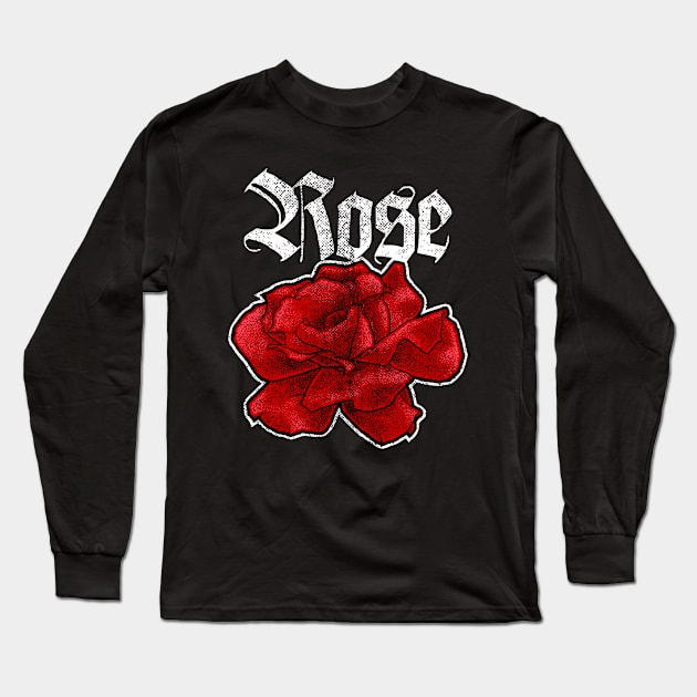 Rose Long Sleeve T-Shirt by snapedsgn